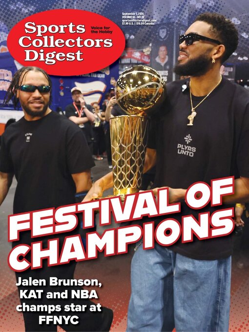 Cover image for Sports Collectors Digest